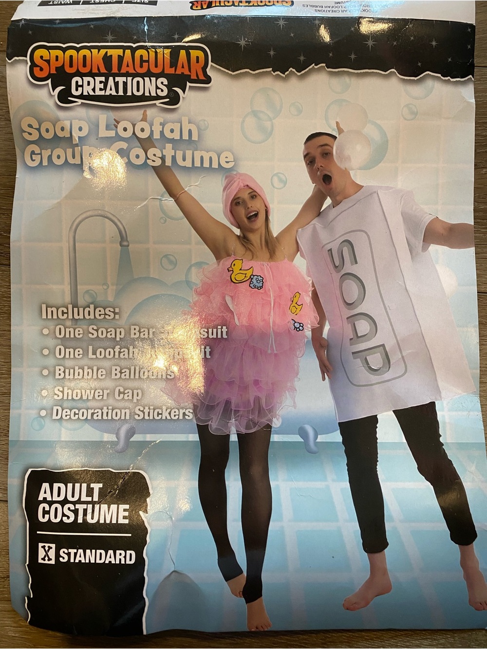 Spooktacular Creations Pink Loofah and Soap Group Costumes